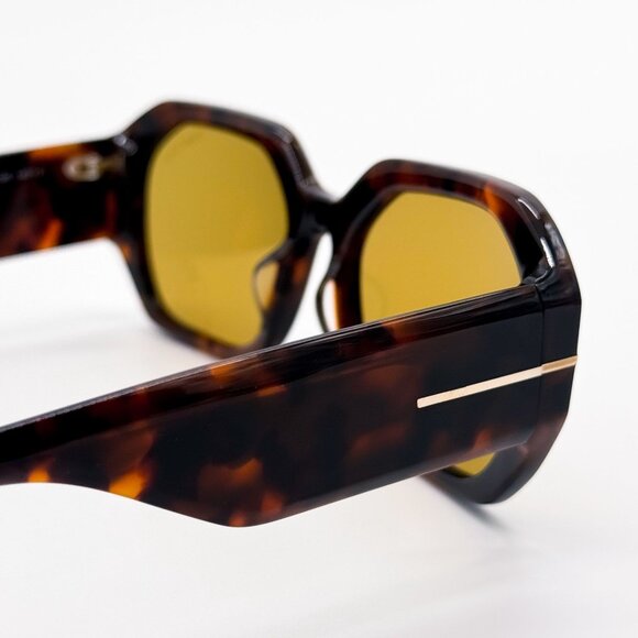 NEW TOM FORD SUNGLASSES VERONIQUE-02 TF917 55E HAVANA SUNGLASSES TOM FORD FT0917 - Picture 5 of 8